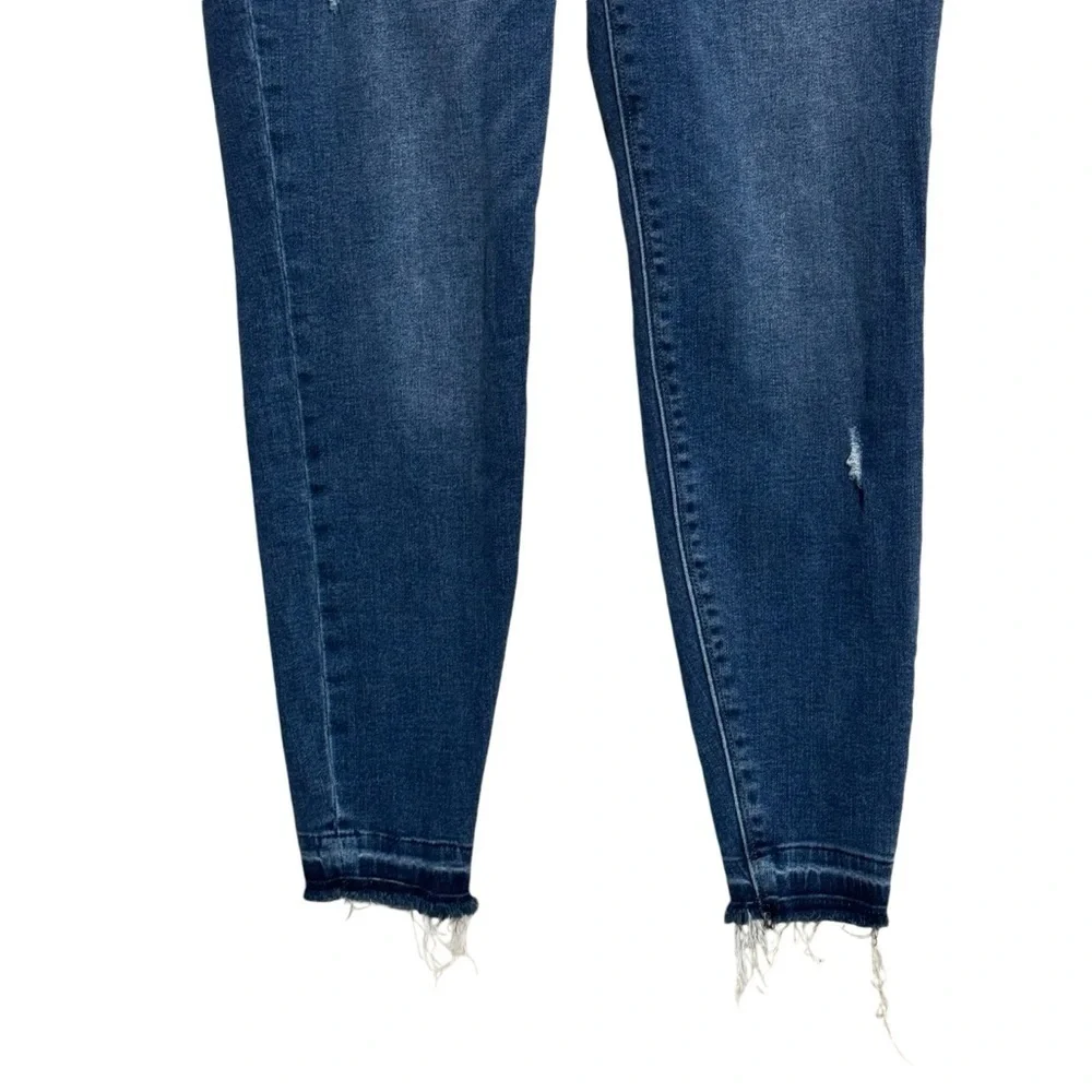 Spanx distressed skinny jeans size M